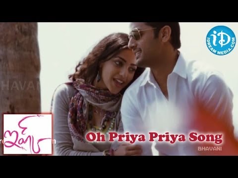 Ishq Movie Songs - Oh Priya Priya Song - Nitin - Nithya Menon