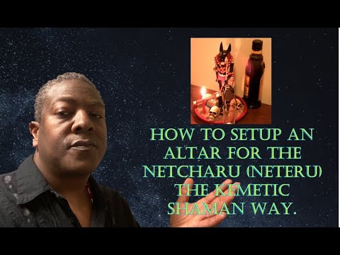 Thumbnail for HOW TO setup an altar for the Netcharu (Neteru) the Kemetic Shaman Way by Sine