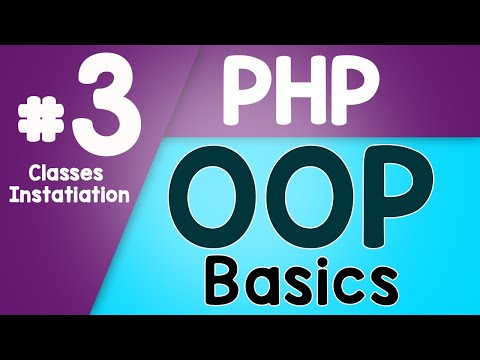 03 PHP Object Oriented Programming Basics OOP | Classes Instances | Quick programming tutorial