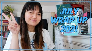 I READ 3 BOOKS AGAIN 🤡 *but I actually like them* | July Wrap Up 2021