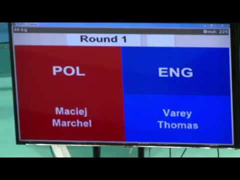 MACIEJ MARCHEL (POL) - VAREY THOMAS (ENG)