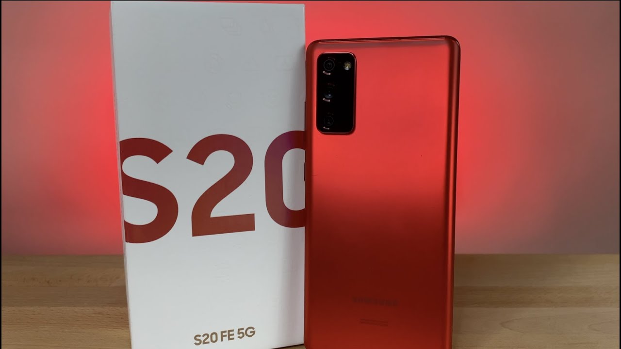 Galaxy S20 FE 5G Cloud Red Unboxing and First Impressions! The Flagship Killer is back!!