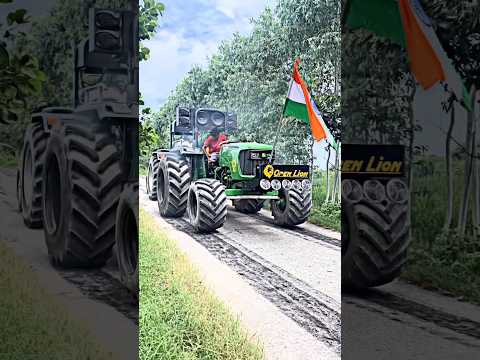 John Deere 5050 d 🧡🤍💚 #short #shorts