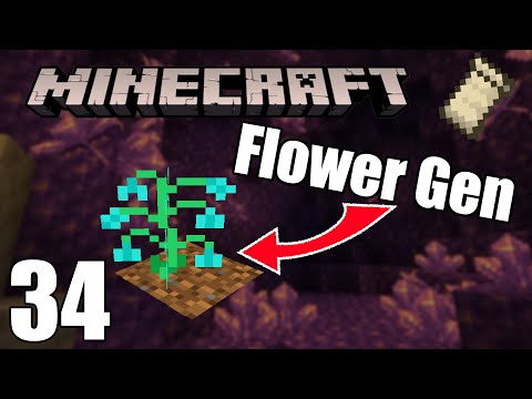 Minecraft, but WE ADD FLOWER GENERATION with Fabric