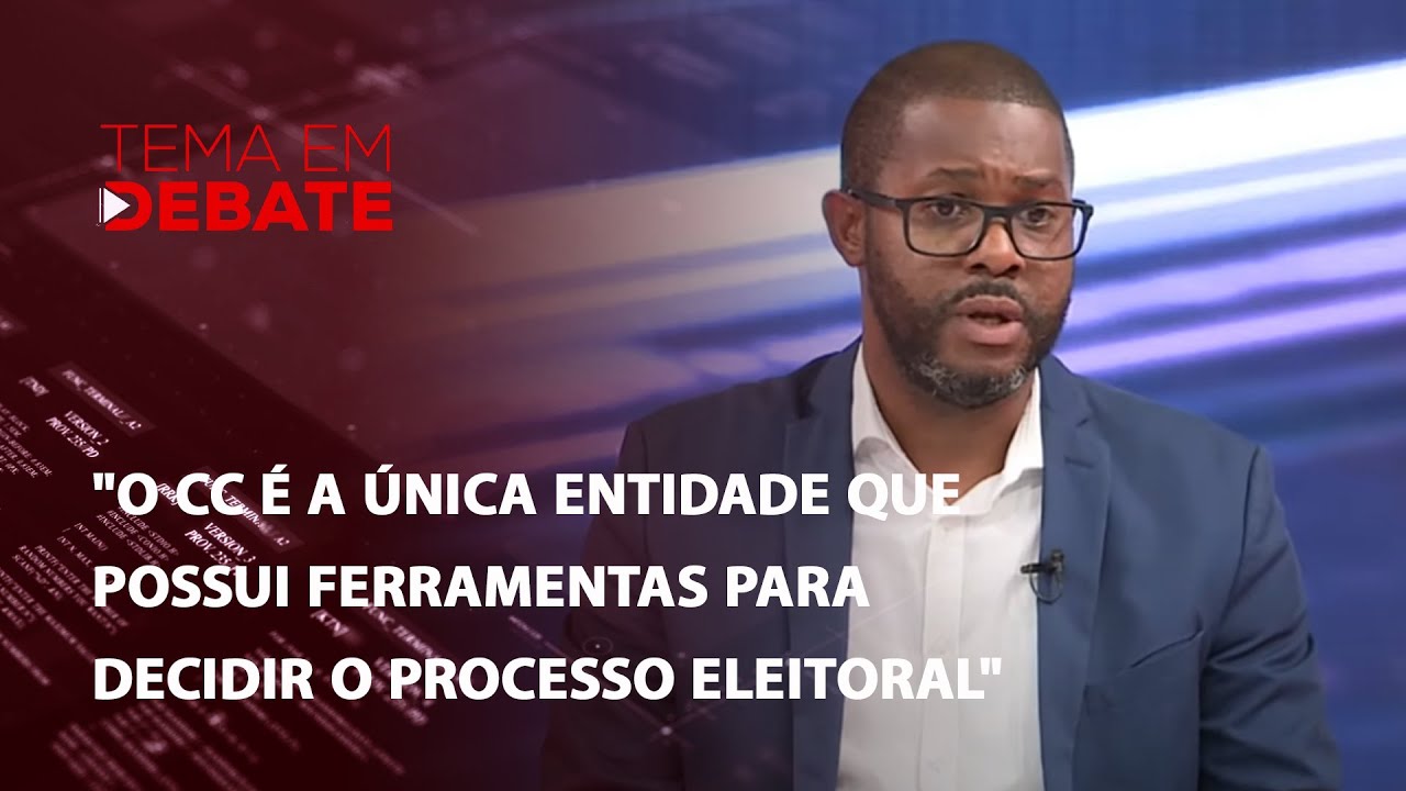 O CC é a única entidade que possui ferramentas para decidir o processo eleitoral", diz Alfazema