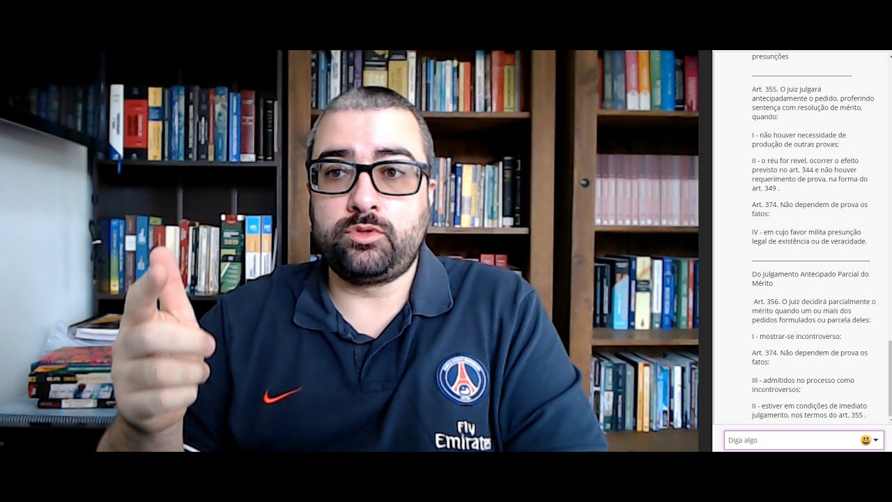 Julgamento conforme estado do processo: Arts 355 e 356, CPC - Julgamento antecipado do mérito