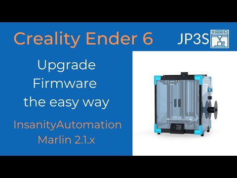 Creality Ender 6 - Marlin firmware upgrade, the easy way.