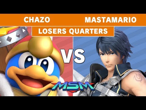 MSM 187 - Chazo (Dedede) Vs. POW | MastaMario (Chrom) Losers Quarters