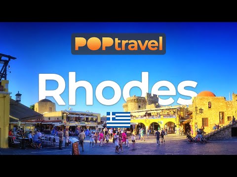 RHODES, Greece 🇬🇷 - 4K HDR with captions