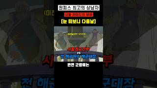 해군대장 전 해군원수를 건드린 상남자의 최후 #원피스