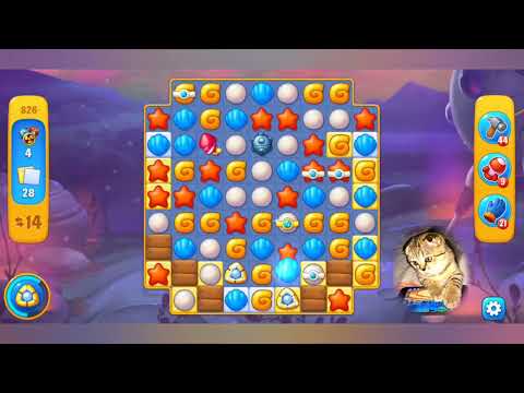 Fishdom 2022, no Boosters,   826     level  -  прохождение без бустеров,   826   уровень.