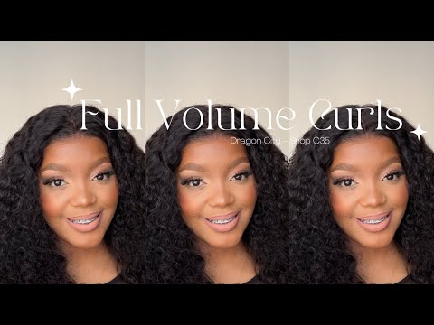 Hair Review | Full Volume Curls | Definitely giving silk💁🏾‍♀️ | SA YouTuber