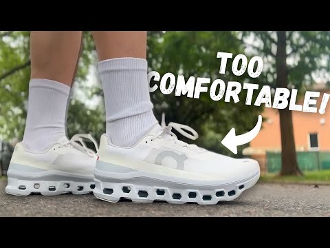DIESE SCHUHE FÜHLEN SICH AN WIE WOLKEN! | On Cloudmonster „White Glacier“ Review + On Feet