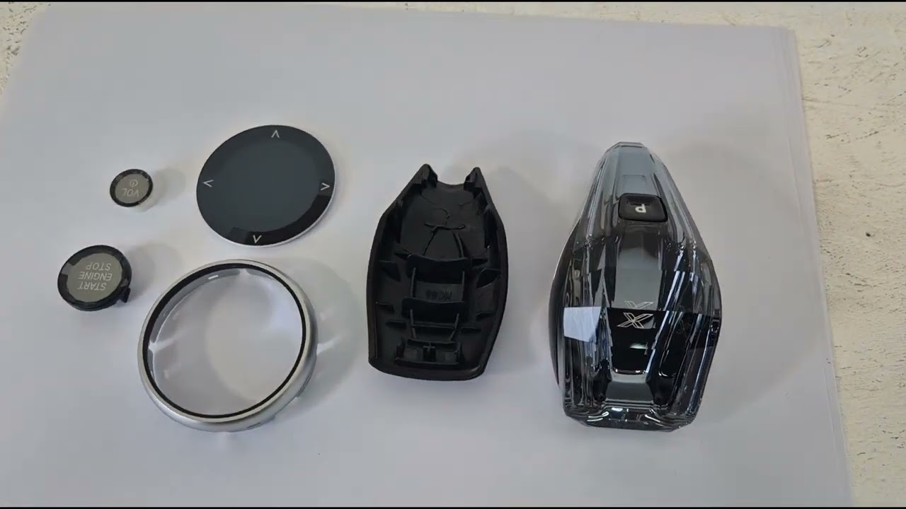 BMW X5 G05 2019–2026 Set kristallen interieuraccenten (automaatkeuzehendel + knoppen) Video 1