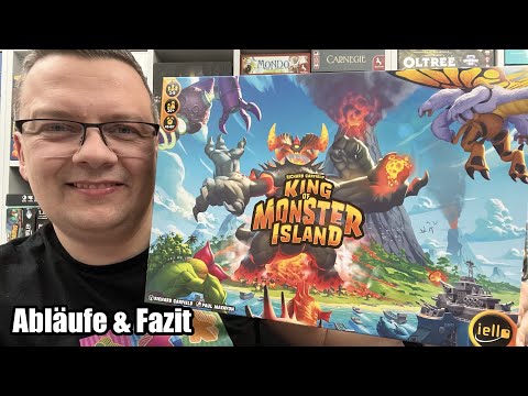 King of Monster Island (iello) - Nicht besser als King of Tokyo! Aber anders und komplexer