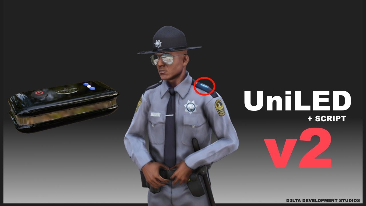 [D3lta Development Studios] UniLED - Uniform Emergency Light Script thumbnail 3