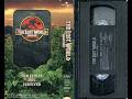 Opening Closing To The Lost World Jurassic Park US VHS 1997