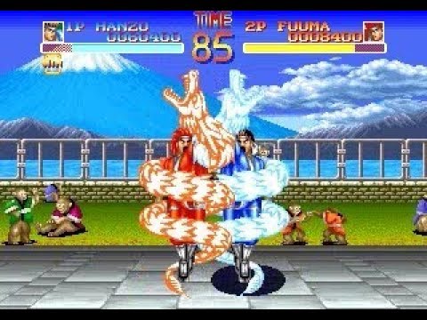[TAS] Hanzo VS Fuuma (World Heroes)