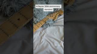 Video thumbnail for Squier Standard 20th anniversary Stratocaster - Review #shorts by JackBruceMusic