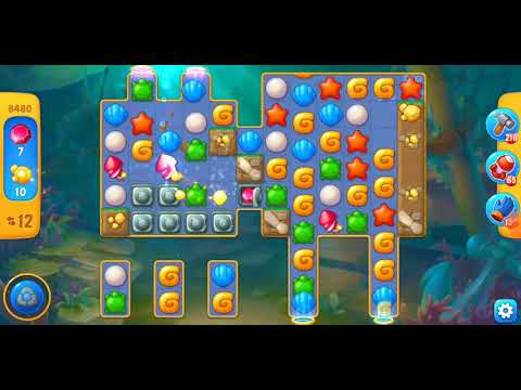 Fishdom. 8480 level no boosters and diamonds. 16 moves