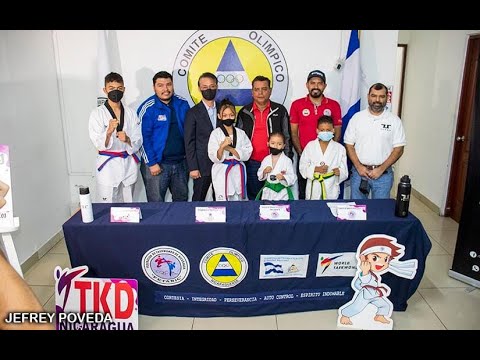 Nicaragua preparada para el Campeonato Nacional de Taekwondo “Copa embajador”