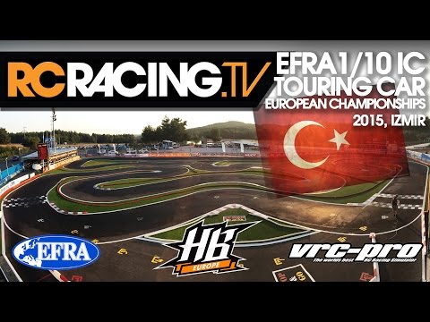 EFRA 1/10th IC Track Euros 2015 - Saturday: Finals Day Live!