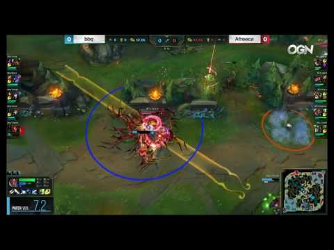 League Of Legends — BBQ Olivers vs Afreeca Freecs  LCK Spring Split 2017 Game 1