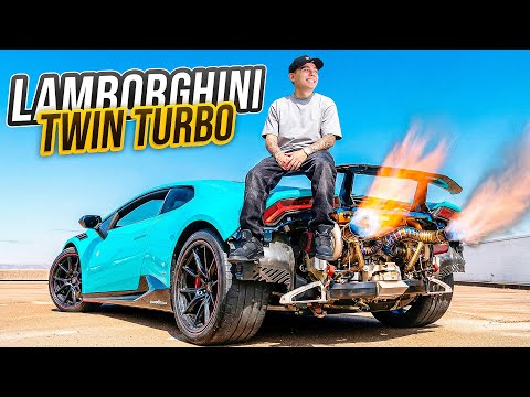 PROBANDO MI LAMBORGHINI TWIN TURBO - VLOG #1 | ManuelRivera11