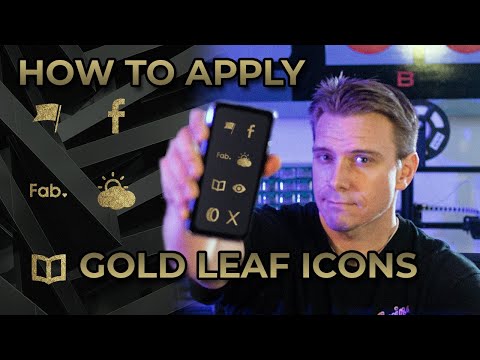 Gold Leaf - Icon Pack Video