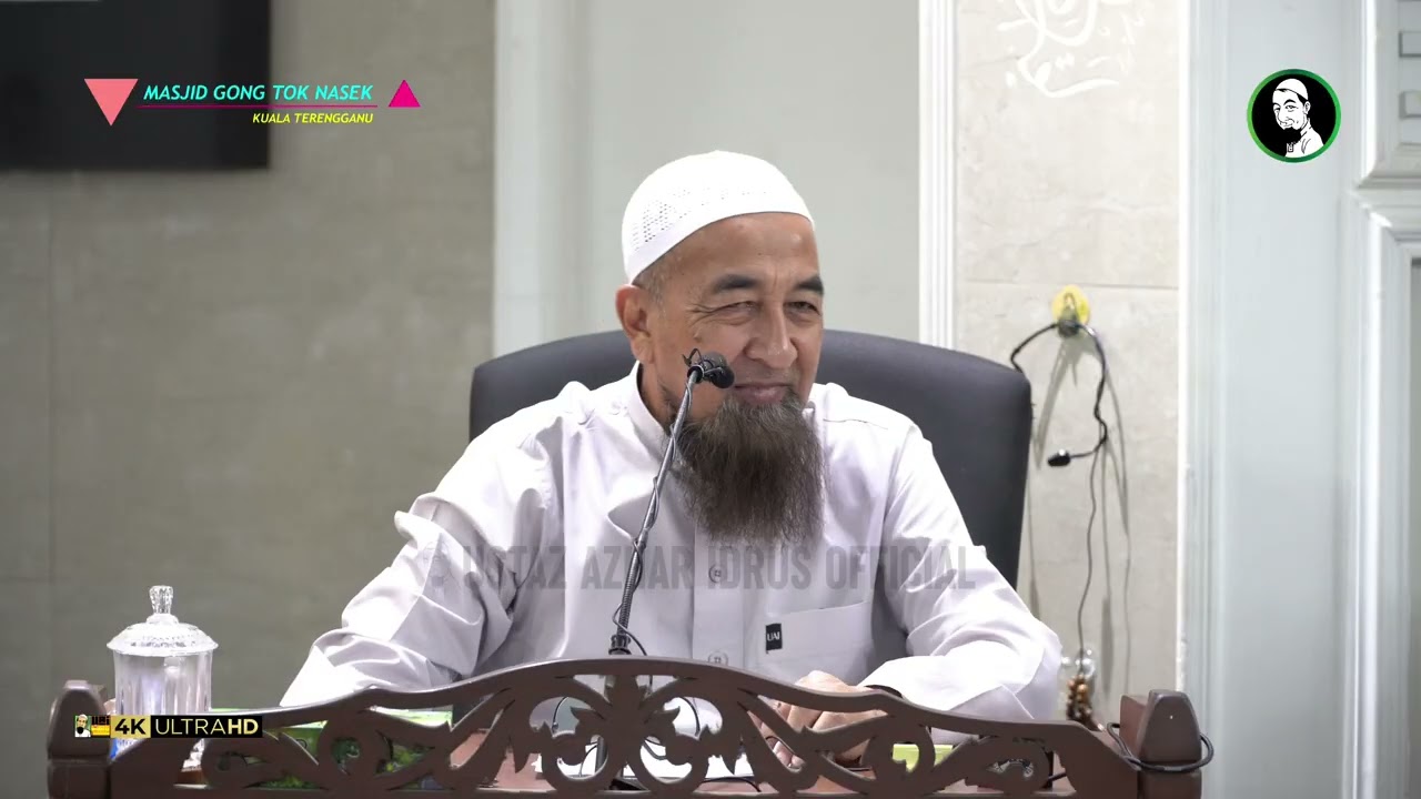 Hukum Berwudhuk Orang Yang Pakai Minyak Rambut - Ustaz Azhar Idrus