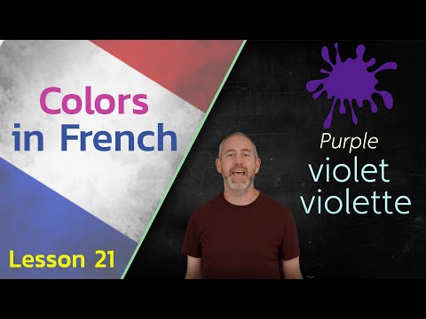 Colors in French | The Language Tutor Lesson 21
