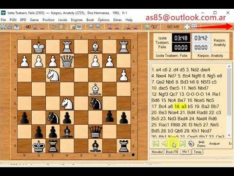 Karpov anatoly and  izeta txabarri  felix 1993    0 1    v671