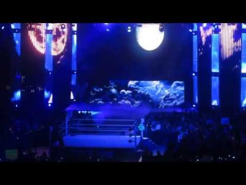 The Undertaker entrance WWE RAW (April 8, 2013)