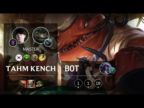 Tahm Kench Bot vs Kai'Sa - KR Master Patch 10.8