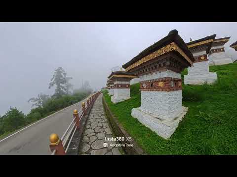 Dochula pass : 3100m above sea level and 30 minutes drive from Capital city Thimphu, Bhutan. 