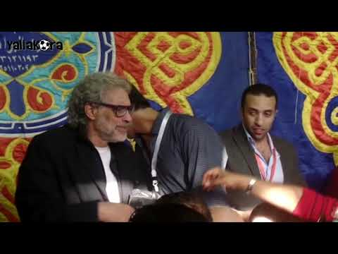 انتخابات الأهلي الفنان كريم فهمي وأحمد ناجي في انتخابات الأهلي