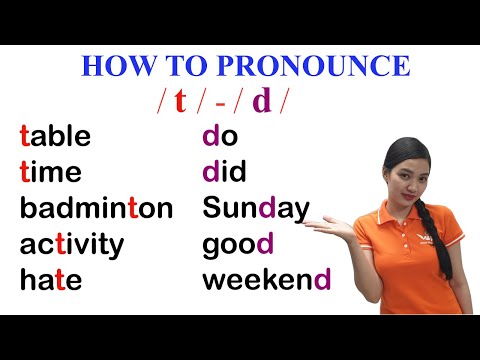 How to pronounce T - D sounds | English Pronunciation | Consonant | IPA