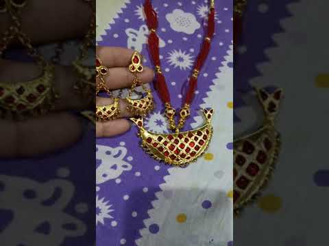 Assaamese traditional jewelry// Axomiya gohona@rajeshreescollectionrbc8069