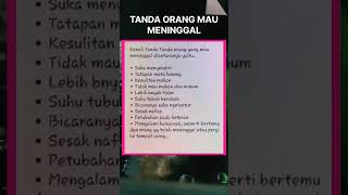 Download lagu Tanda Orang Mau Meninggal || #fyp #shorts #kematian mp3