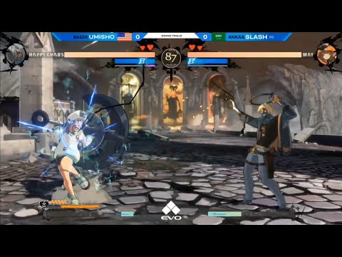 EVO 2022 GRAND FINALS | UMISHO VS SLASH | GUILTY GEARS STRIVE | #guiltygearstrive#esports#grandfinal