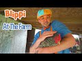 Blippi Learns About Farm Animals Learning Animals For Kids Moonbug Kids