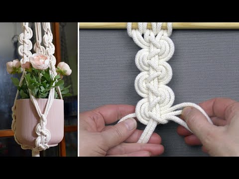 Josephine Knot macrame art