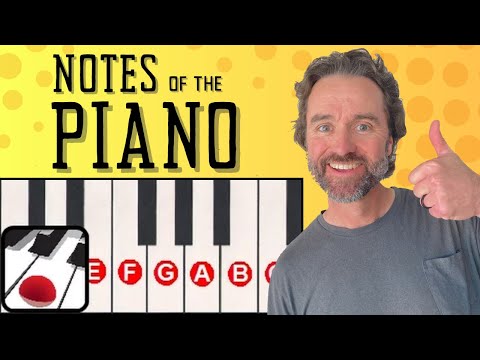 notes of the piano | Lesson #1 - The Piano Chord Book
