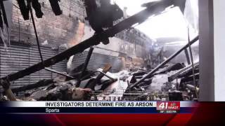 preview picture of video 'Investigators Determine Fire As Arson'