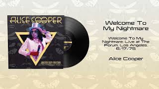 Welcome To My Nightmare - Welcome To My Nightmare Live At The Forum, Los Angeles: May 17th, 1975