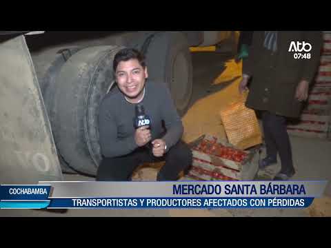 Productores de Mizque denuncian pérdidas y demoras por bloqueos en rutas
