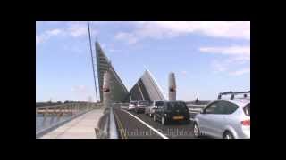 preview picture of video 'Twin Sails Bridge, Poole, Dorset, England ( 3 )'