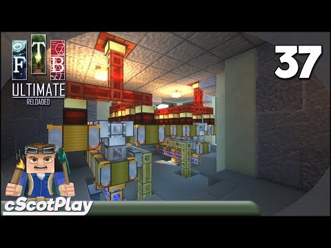 FTB Ultimate Reloaded w/ cScot : Ep 37 – 8,000 rf/t Charcoal Powered Generator