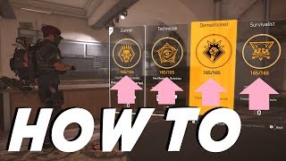 HOW TO MAX OUT SPECIALIZATIONS FAST AND EASY |  The Division 2 Tips and Tricks
