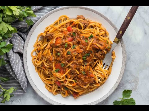 How to make Instant Pot Spaghetti | The Recipe Rebel